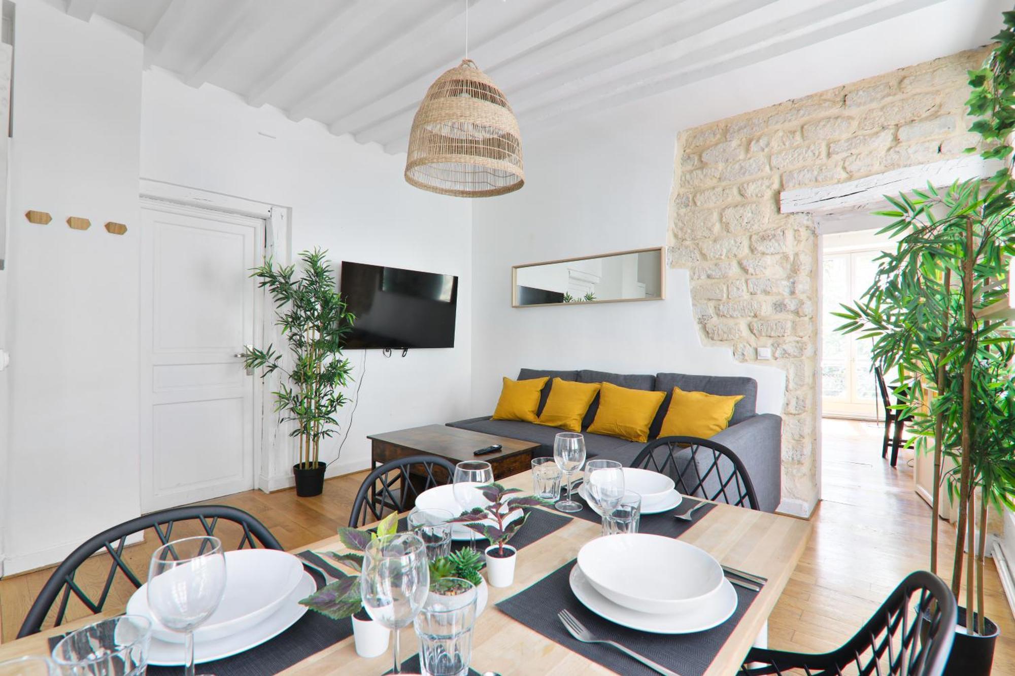 Appartement Quartier Le Marais 4 Paris Bagian luar foto